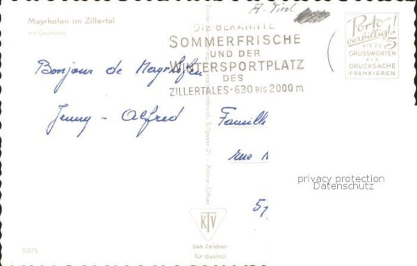 Mayrhofen Zillertal mit Grünberg – Bild 2