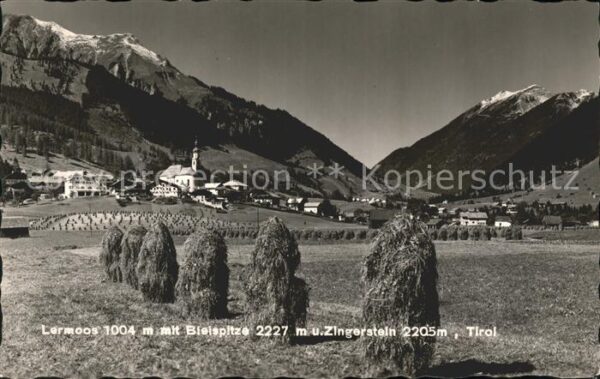 Lermoos Tirol mit Bleispitze und Zingerstein