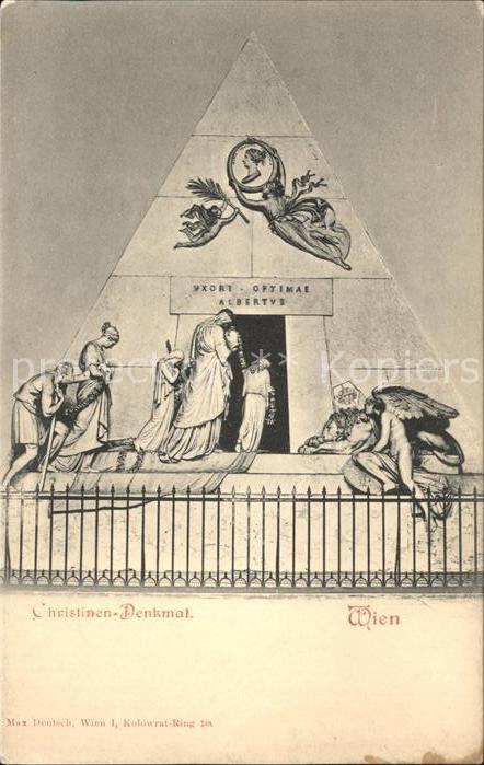 Wien Christinen Denkmal