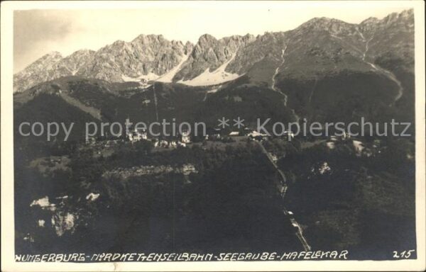 Innsbruck Hungerburg Nordkette Seilbahn Seegrube