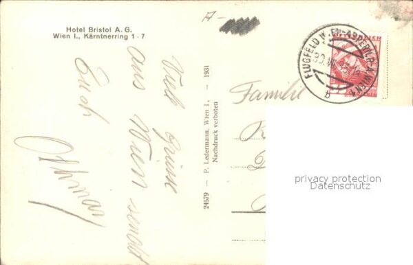 Wien Hotel Bristol Kärntnerring – Bild 2