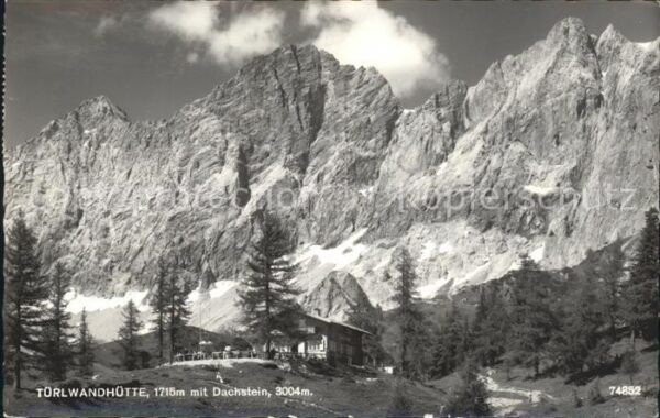 Dachstein Gebirge mit Türlwandhütte