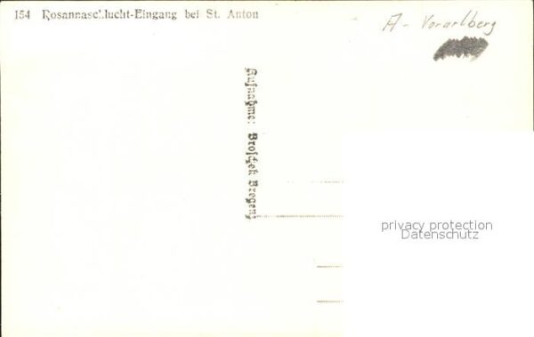 St Anton Arlberg Rosannaschlucht Eingang – Bild 2