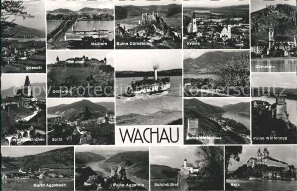 Wachau Oesterreich Orts und Teilansichten Sehenswürdigkeit