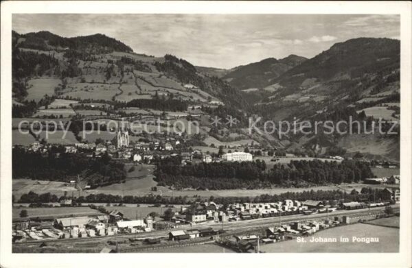 St Johann Pongau Salzburg Totalansicht