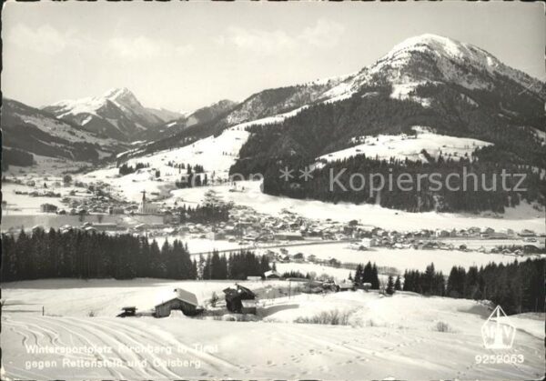 Kirchberg Tirol mit Rettenstein und Galsberg