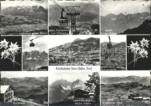 Kitzbuehel Tirol Wilder Kaiser Hahnenkammbahn Panorama G