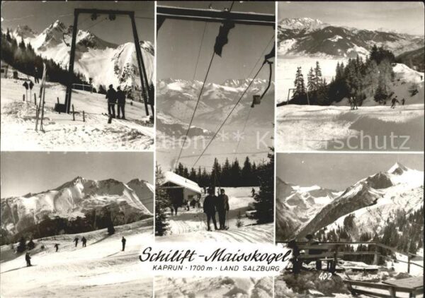 Kaprun Skilift Maisskogel Teilansichten