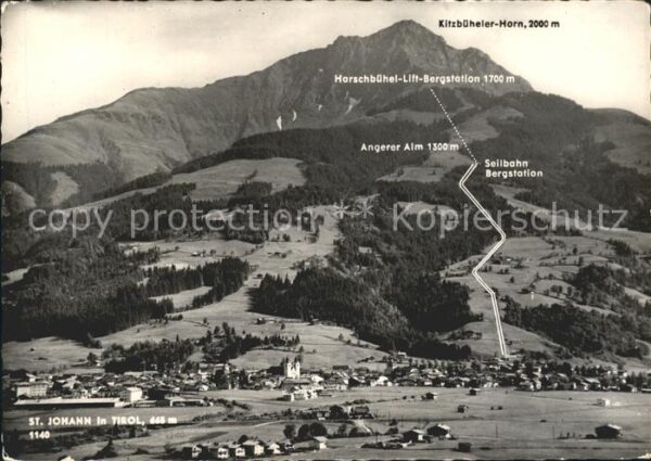 St Johann Tirol Kitzbüheler Horn Angerer Alm Seilbahn B