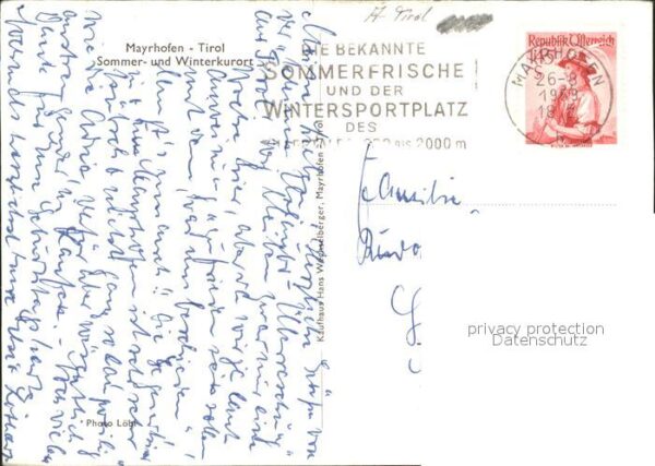 Mayrhofen Zillertal Totalansicht – Bild 2