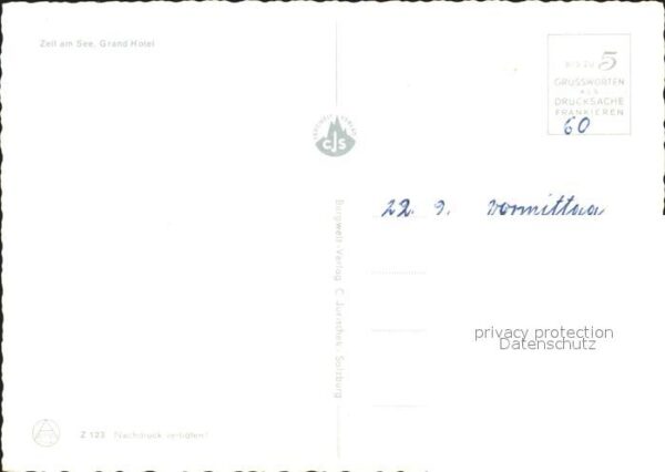 Zell See Promenade Grandhotel Fahrgastschiff – Bild 2