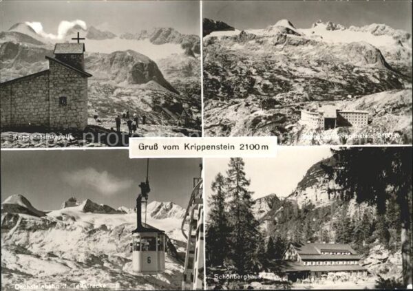 Obertraun Krippensteinkapelle Dachsteinbahn Bergh