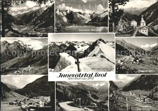 Oetztal Tirol Sölden Seenplatte Obergurgl Heiligenkre