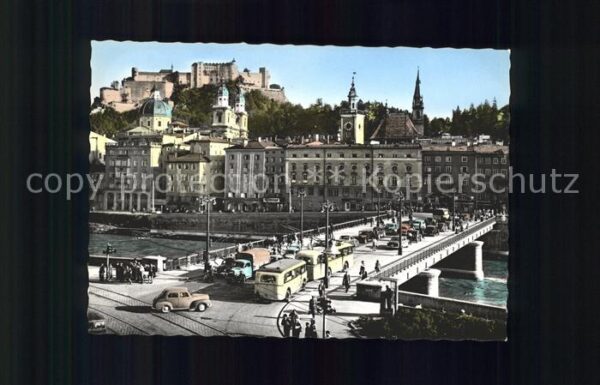 Salzburg Oesterreich Staatsbrücke