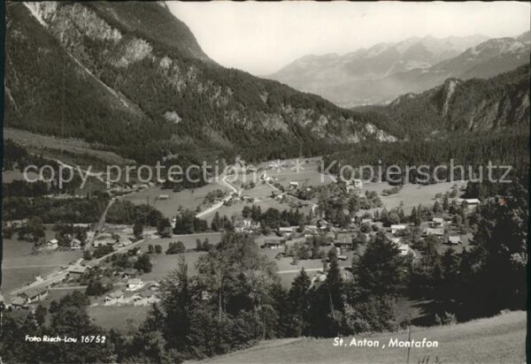 St Anton Montafon Totalansicht