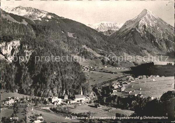 Au Vorarlberg Rehmen und Schoppernau mit Untschenspit
