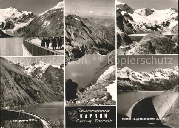 Kaprun Tauernkraftwerke Limbergsperre Mooser u