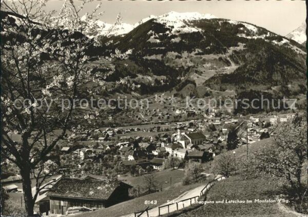 Schruns Vorarlberg Tschagguns und Latschau im Montafon