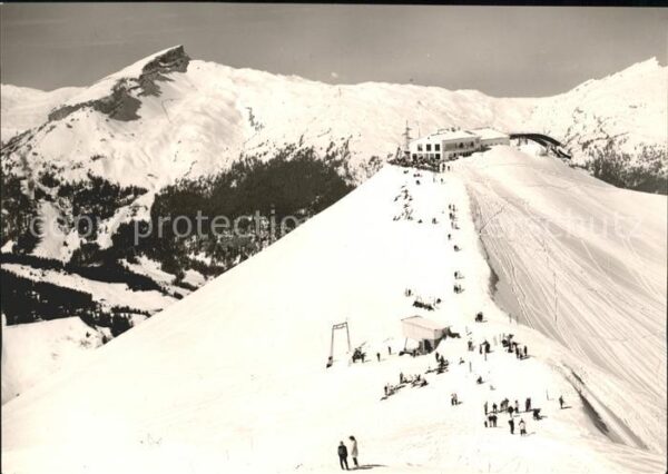 Riezlern Kleinwalsertal Vorarlberg Kanzelwandbahn Bergstation mit Hoch Ife