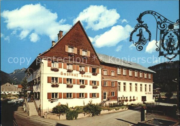 Bezau Vorarlberg Gasthof Gams