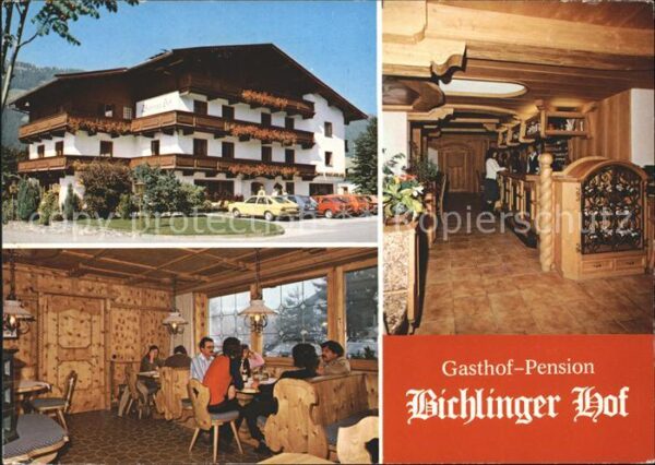 Westendorf Tirol Gasthof Pension Bichlinger Hof Gaststub