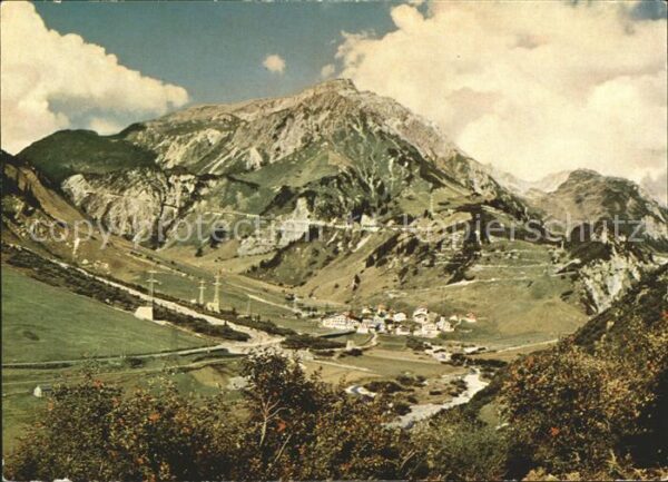 Stuben Vorarlberg mit Flexenstrasse
