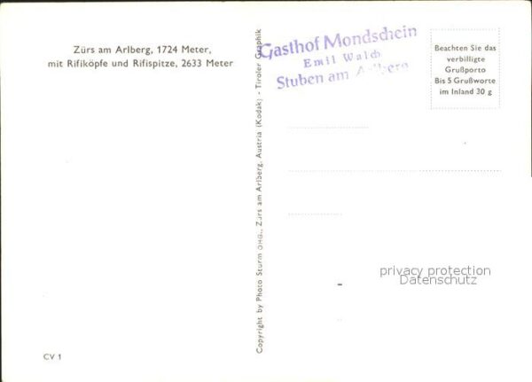 Zuers Vorarlberg mit Rifiköpfe und Rifispitze – Bild 2