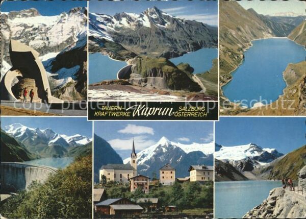 Kaprun Tauernkraftwerke Denkmal Wasserfallbode