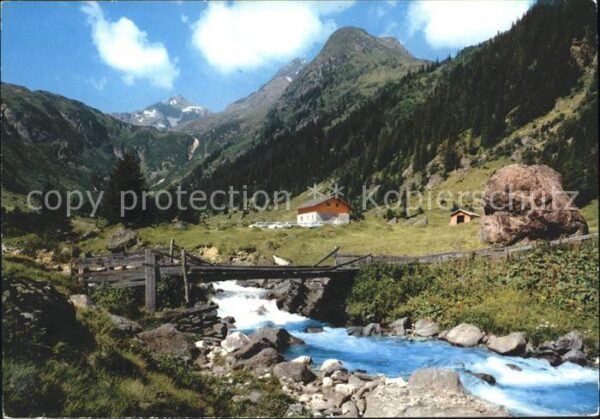Gschnitz Tirol Laponisalm Innere und äussere Wetterspi