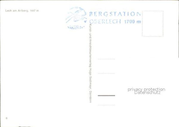 Lech Vorarlberg Ortsansicht – Bild 2