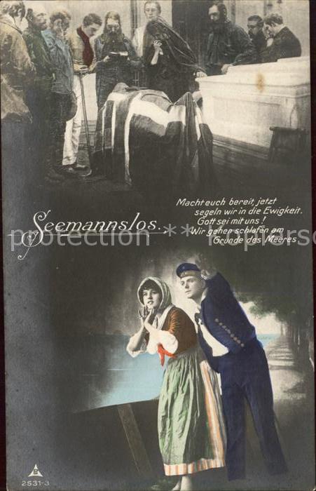 Verlag PH Nr. 2531-3 Seemannslos Poesie Marine Tod
