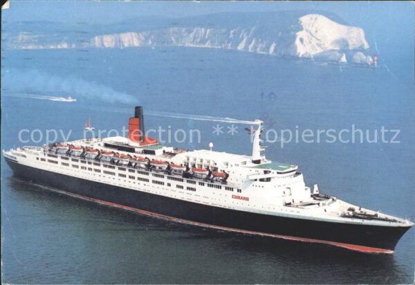 Dampfer Oceanliner Queen Elizabeth 2 Cunard Line