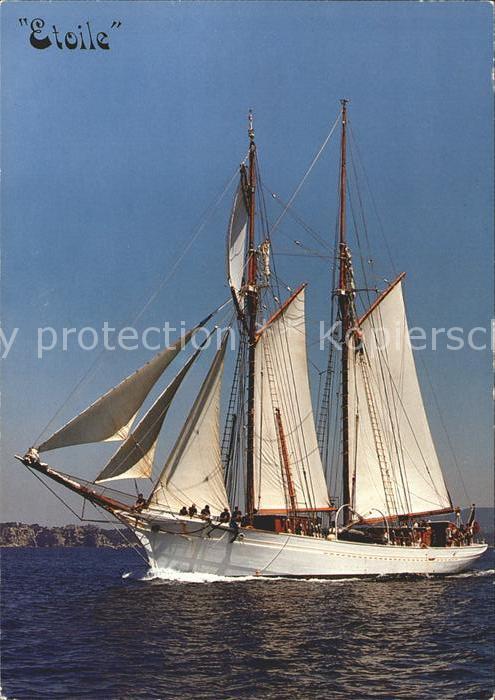 Segelschiffe Goelette Etoile