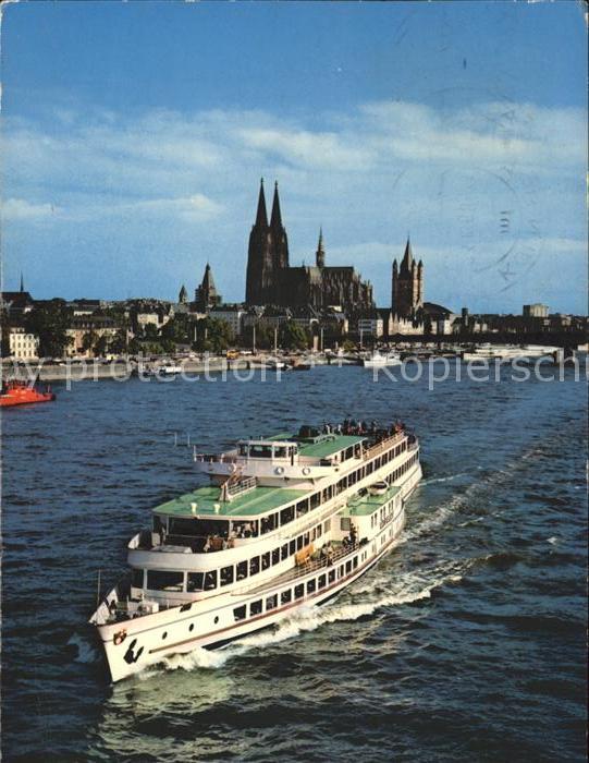 Faehre Ferry Bac Traghetto-- Köln am Rhein