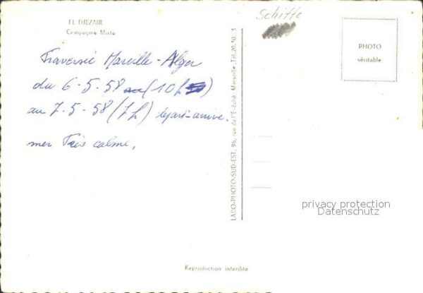 Dampfer Oceanliner El Djezair – Bild 2