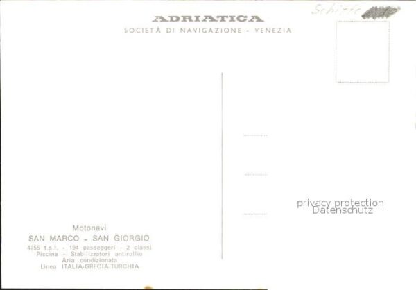 Motorschiffe San Marco San Giorgio – Bild 2