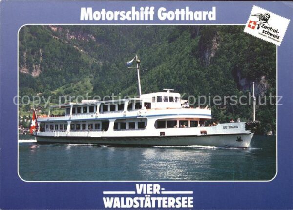 Motorschiffe Gotthard Vierwaldstättersee