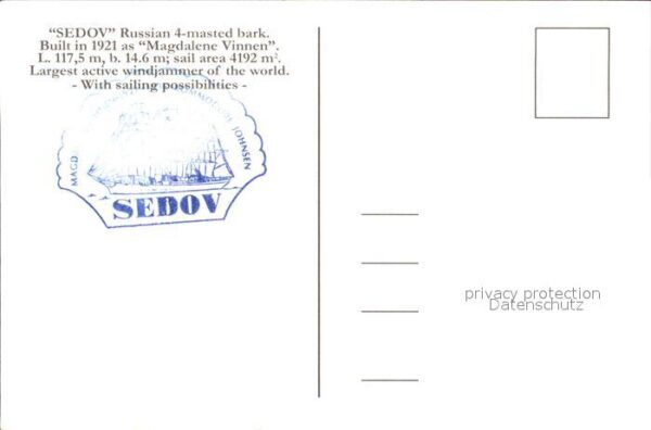 Segelschiffe SEDOV Russland – Bild 2