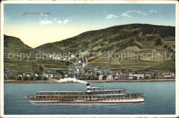 Dampfer Seitenrad Assmannshausen