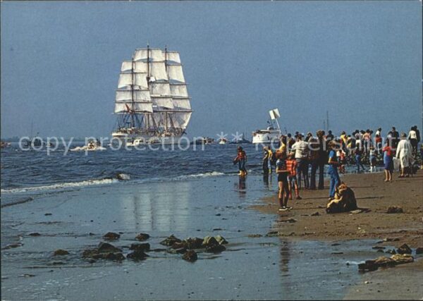 Segelschiffe Dreimasvollschiff Dar Pomorza Elbe