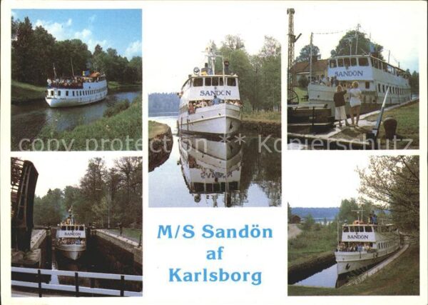 Motorschiffe M/S Sandön Karlsborg