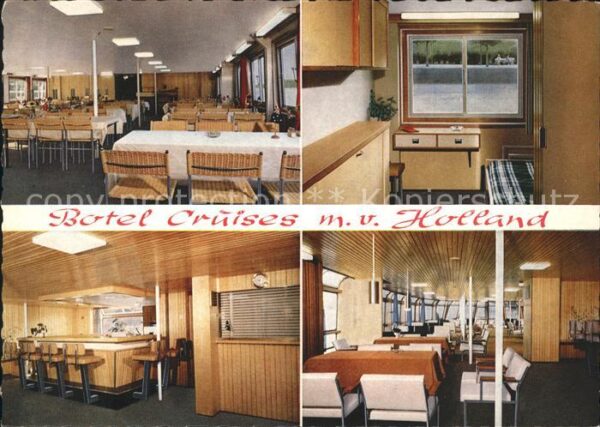 Schiffe Ships Navires Botel Cruises M.V. Holland