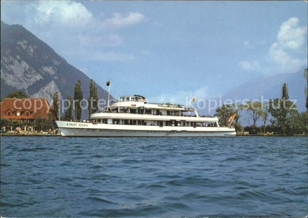 Motorschiffe MS Stadt Bern Thunersee Neuhaus