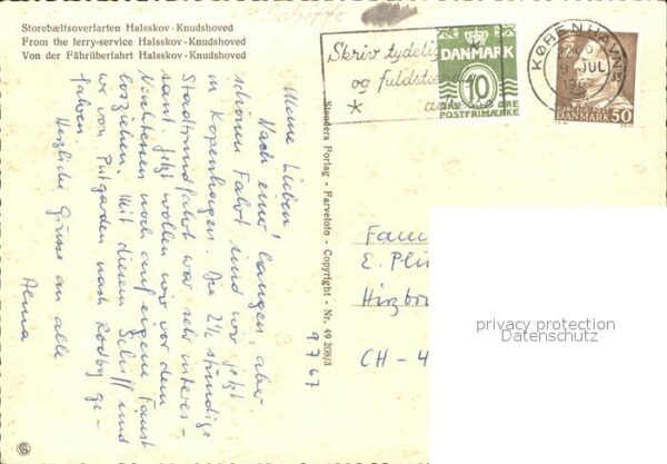 Faehre Ferry Bac Traghetto-- Halsskov-Knudshoved – Bild 2