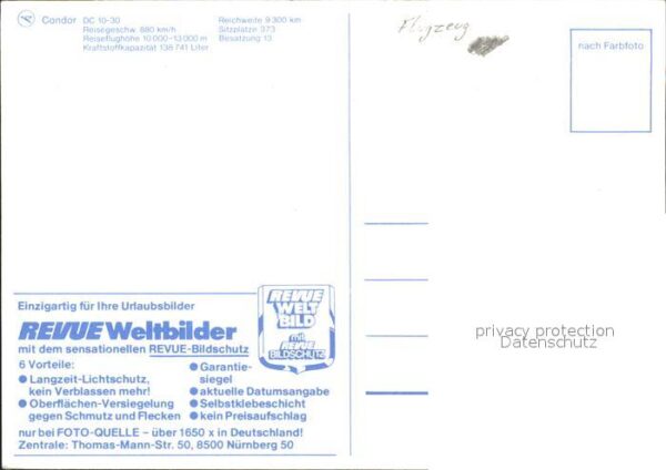 Flugzeuge Zivil Condor DC 10-30 – Bild 2