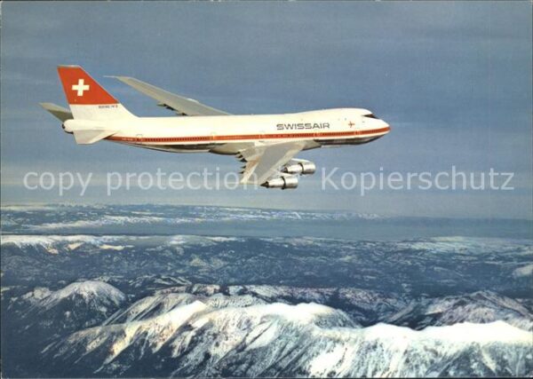 Swissair Jumbo-Jet Boeing 747-B