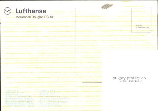 Lufthansa McDonnell Douglas DC 10 – Bild 2