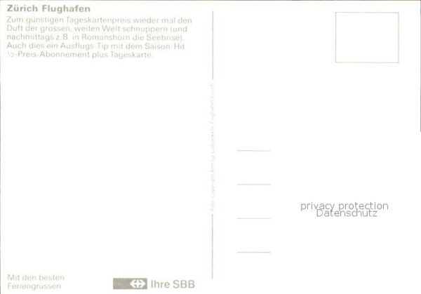 Swissair Zürich Flughafen – Bild 2
