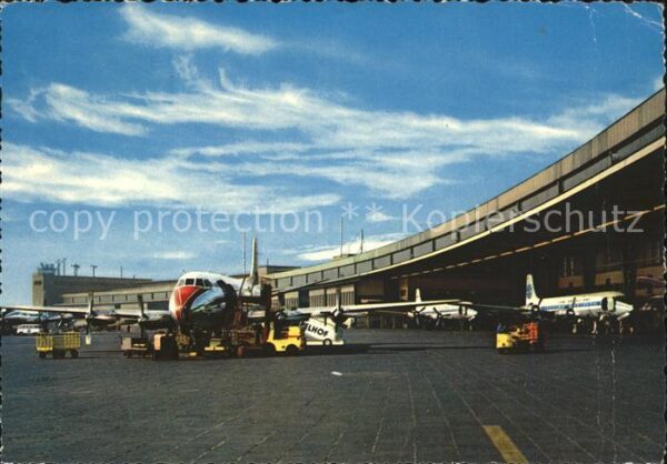Flugzeuge Zivil Flughafen Tempelhof Berlin