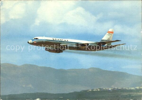 Flugzeuge Zivil Spantax Convair CV 990 A Coronado